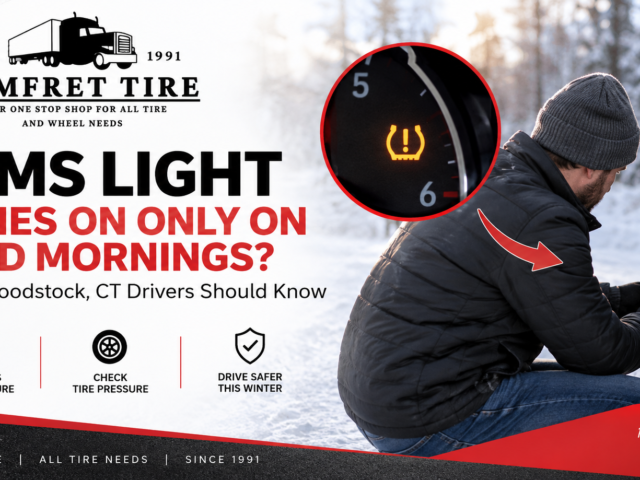 TPMS Light Comes On Only on Cold Mornings? What Woodstock, CT Drivers Should Know