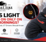 TPMS light on cold mornings